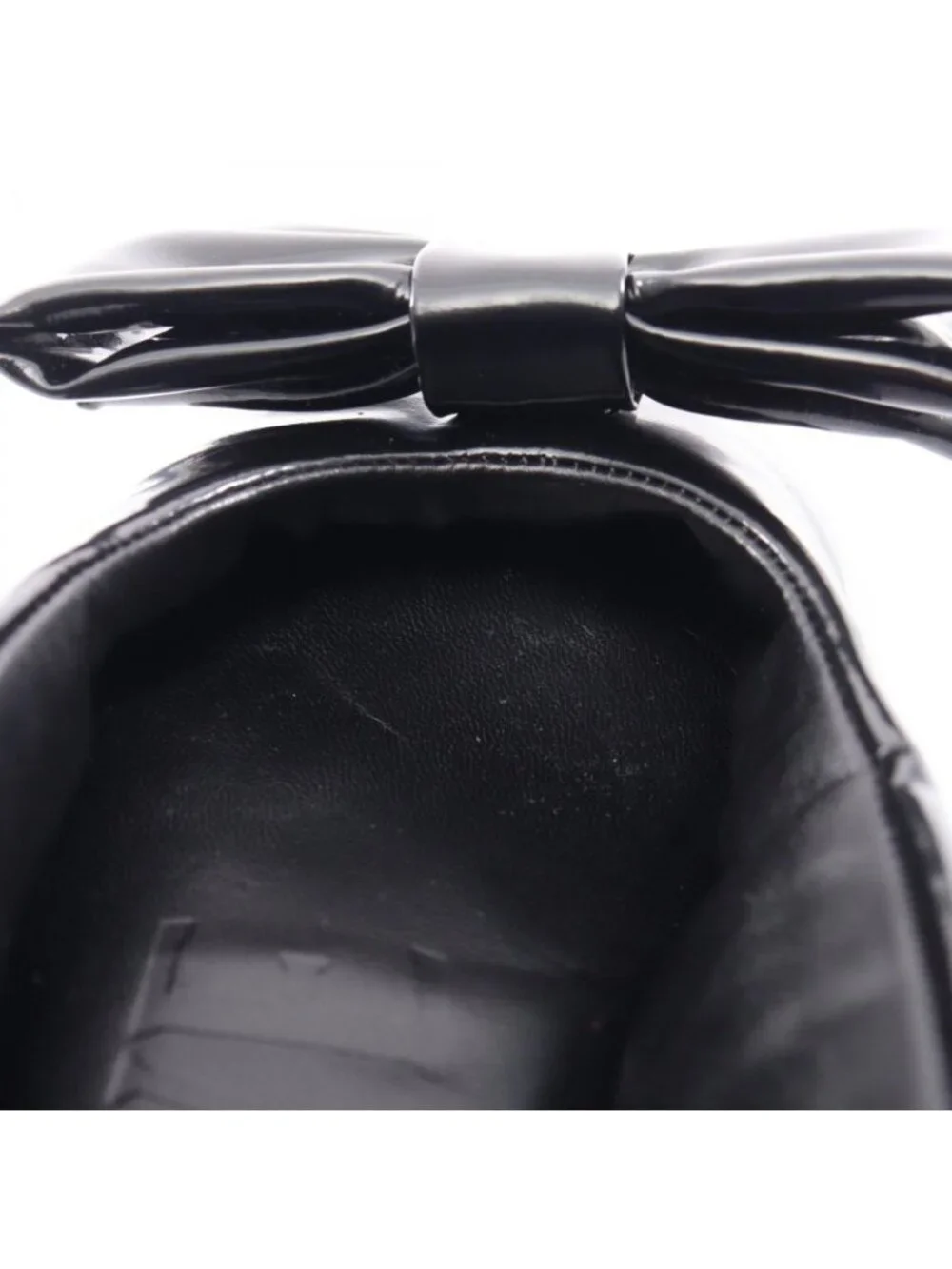 Loewe Puffer Ballerina Ribbon Leather Ballet Shoes